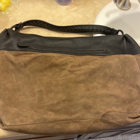 Bottega Veneta Cervo Navy Calf Leather Hobo Bag - Picture 11 of 11